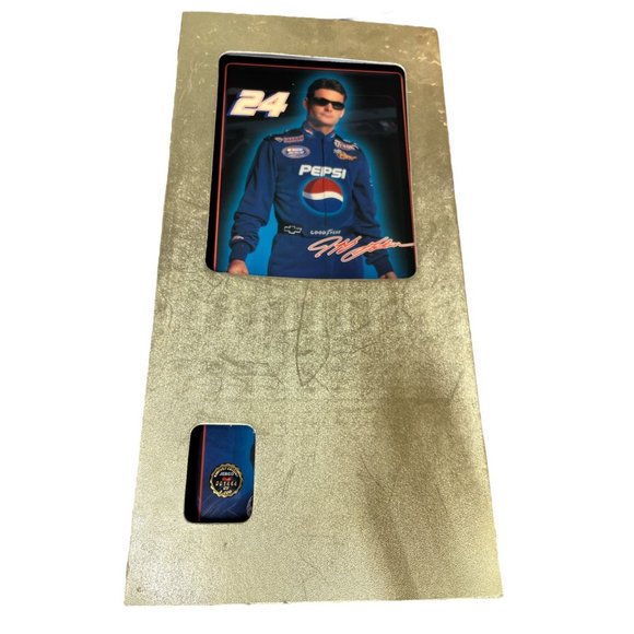 Jeff Gordon Jebco Pepsi Clock #1444 of 5,000 Limited Edition Autographed Clock - Picture 10 of 10
